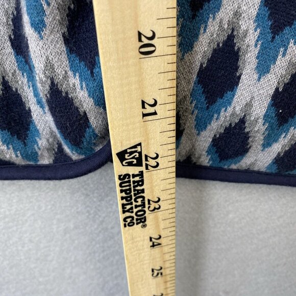 Pendleton Blazer Women's Medium Grandma Core Cotton Jacket‎ Argyle Diamond Blue - Picture 6 of 13